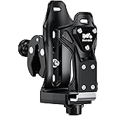 Extra Large Motorcycle ATV Cup Holder, Adjustable Drink Holder for 1.9 – 3.6" Water Bottle, Bluedale Universal Anti Theft Bike Bottle Cage Handlebar for Bicycle, Stroller, Scooter, Wheelchair, Boat