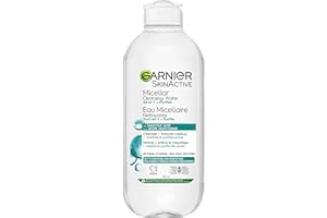 Garnier Micellar Cleansing Water with Salicylic Acid, All-in-One Cleanser, Makeup Remover, Mattifies and Purifies, For Oily, 