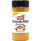 Badia Curry Powder, 4 oz – Mild Aromatic Spice Blend for Cooking | A balanced Curry seasoning with warm aromatic spices, idea
