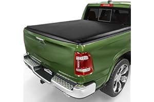 Aurorasters Soft Tri-Fold Truck Bed Tonneau Cover Compatible with 2019-2025 Dodge Ram 1500 New Body w/o RamBox,2009-2018 Dodge Ram 1500; 2019-2024 Classic Only | Fleetside 5.7FT(67.4") Bed