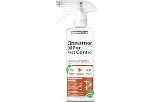 NatureStop Cinnamon Oil for Pest Control, Natural Essential Oil Spray for Insects & Household Pests, 16 oz (475mL)