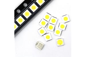 200pcs High Power LED Backlight 3030 lamp Beads for Tv 1.8W 97-100LM LCD TV Lamp Beads 3V 6V SMD Cool White Application 3v(10
