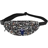 Horror Movie Merchandise Belt Bag Series Killer Character Lover Waist Pack Spooky Thriller Film Fanny Pack(MichaelWaist-Blk)