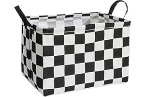 MAIZMZ Rectangular Storage Basket Collapsible Organizer Bin Waterproof Toy Box for Organizing Home/Dorm/Kitchen/Pet/Office/Closet/Shelf/Gift Baskets