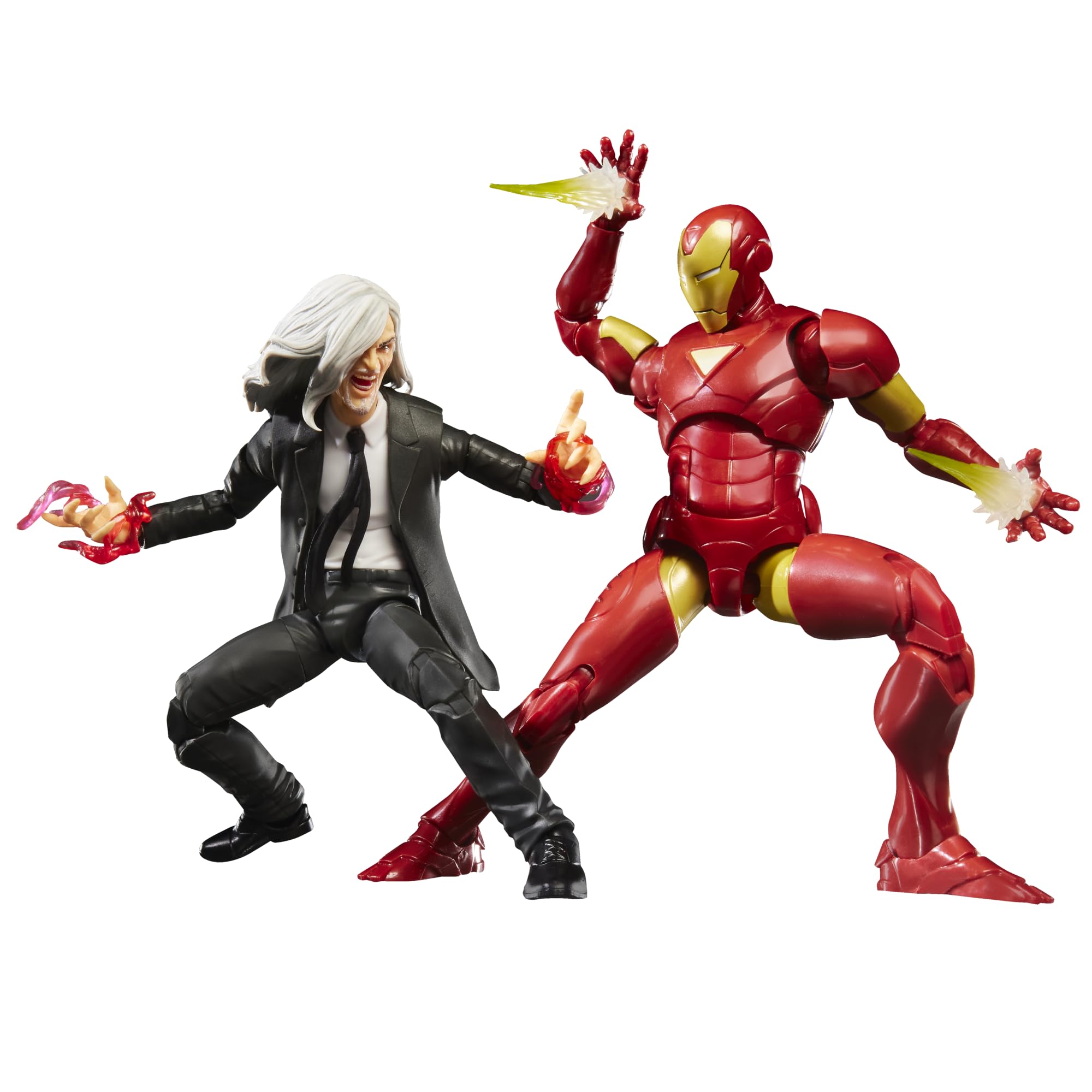 Photo 1 of Marvel Legends Series Iron Man (Extremis) & Marvel’s Mandarin, Avengers Comics Collectible 6-Inch Action Figures (Amazon Exclusive)