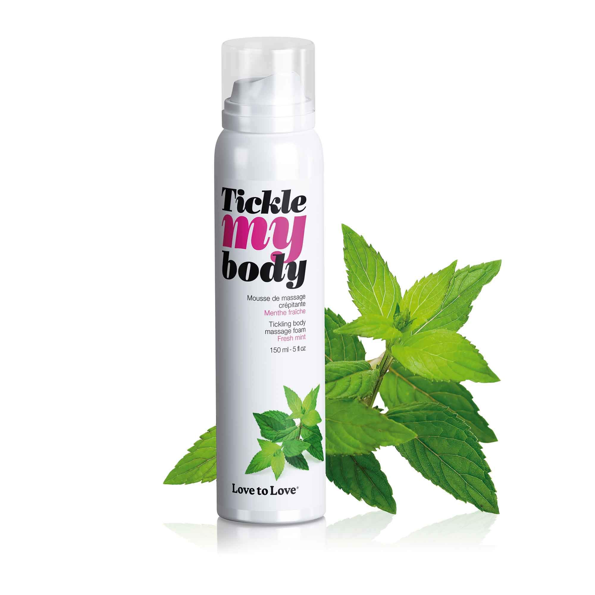 Love to Love Tickle My Body Mint Massage Oil