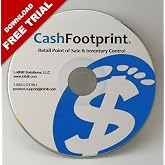 POS Software and Inventory Control, No Monthly Fees, Free Support &amp; Updates - CashFootprint Retail Point of Sale Software by LotHill Solutions - Standard Edition