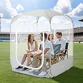 Raynesys Sports Pods Fits 3-4 Persons, Instant Pop Up Bubble Tent, Sport Tents with Spacious Interior, Good Visibility for Outside Sports Events, Fishing