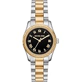 Michael Kors Lexington Women's Watch, Stainless Steel Bracelet or Leather Watch for Women