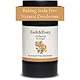 Each & Every All Natural Deodorant for Women & Men - Sensitive Skin, Plant-Based, Baking Soda & Aluminum-Free Deodorant - Clean Long Lasting 24 Hr Odor Control - Cardamom & Ginger Travel Size, 2.5oz