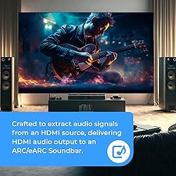 OREI eARC 8K Audio Extractor, Extract Dolby Atmos