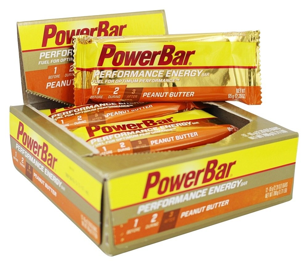 PowerBar Performance Energy Bar, Peanut Butter, 2.29 Ounce Bars (Pack