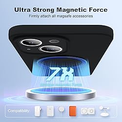 Cyberowl for iPhone 14 Plus Case with Magnetic Ring