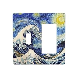 Medieval Abstract Modern Moon Starry Great Wave 2