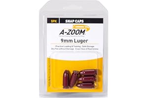 A-Zoom 15116 9mm Luger Precision Snap Cap 5 Pack