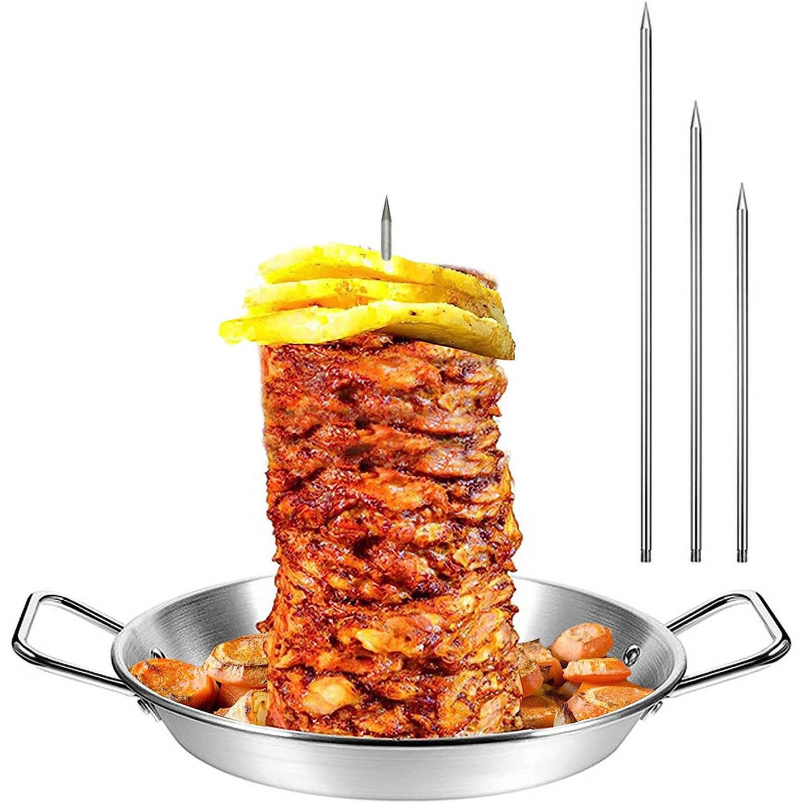 Mua Vertical Kebab Skewer Stand Stainless Steel Chicken Skewers Vertical Kebab Spike BBQ