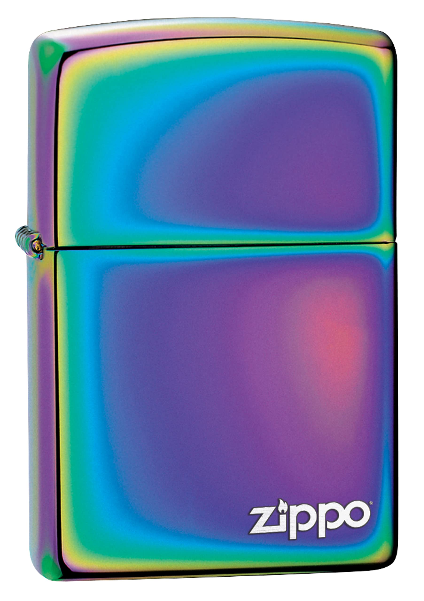 Zippo Windproof Lighter - Multicolour with Logo - Laser Engrave - Refillable - Reusable - Gift Box - Made in USA