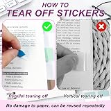 Hanyousheng 360 Colour Sticky Tabs 18 Colors 2.5x2.8 cm Reusable view 5