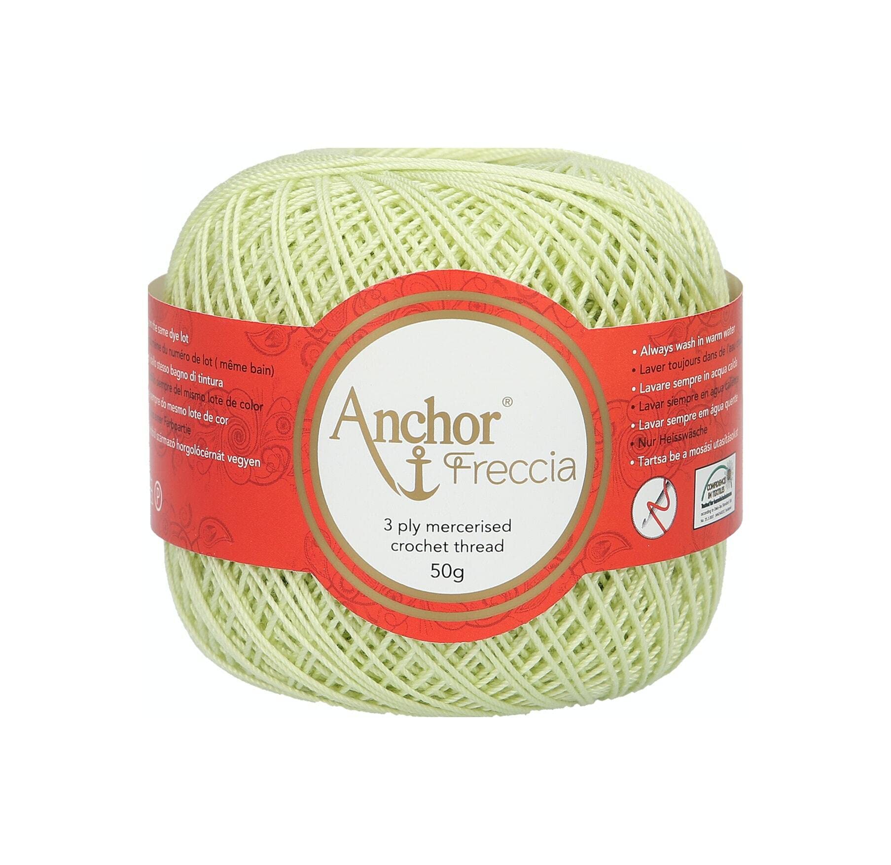 Anchor Freccia, Thickness: 6, Packaging: 50G, Running Length: 175M 259 Crochet Threads