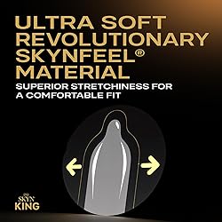SKYN King Large Non-Latex Condoms, 36 Count
