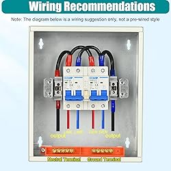 Transfer Switch for Home Generator, Upgraded 63 Amp