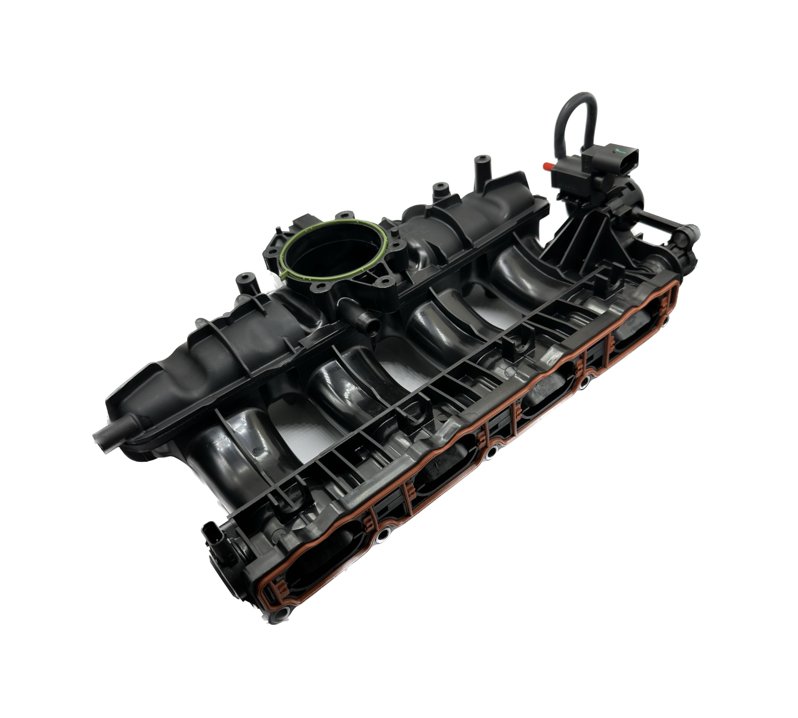 Photo 1 of Engine Intake Manifold Assembly w/Gasket + MAP Sensor Set 2.0L Fits for Audi A3 TT Quattro Q3 VW GTI Jetta Passat CC EOS Beetle 2.0T TSI 06J133201BD 06J133201BH 06J133201AR 6H906283BE