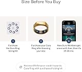 Oura Gen3 Heritage Smart Ring Gold Size 13 Sleep Heart Rate Fitness view 3