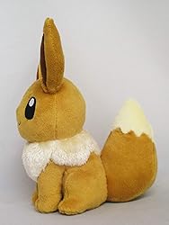 Sanei Pokemon All Star Series Eevee Stuffed