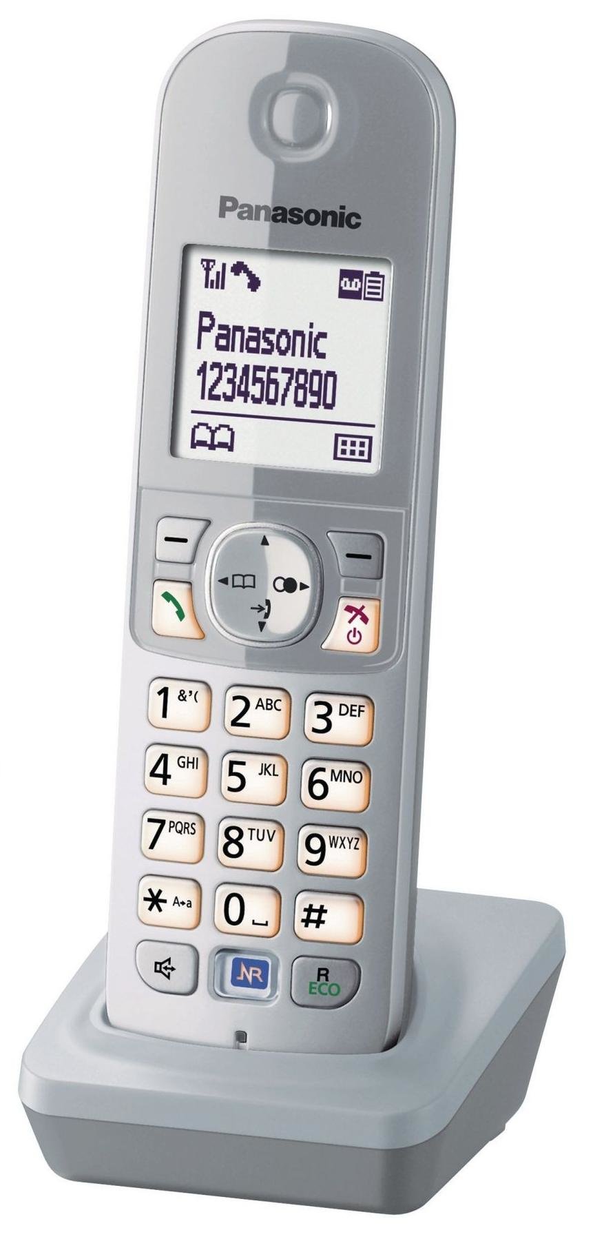 Combiné Supplémentaire Panasonic Kx-Tga681Exs Argent [Version Allemande]