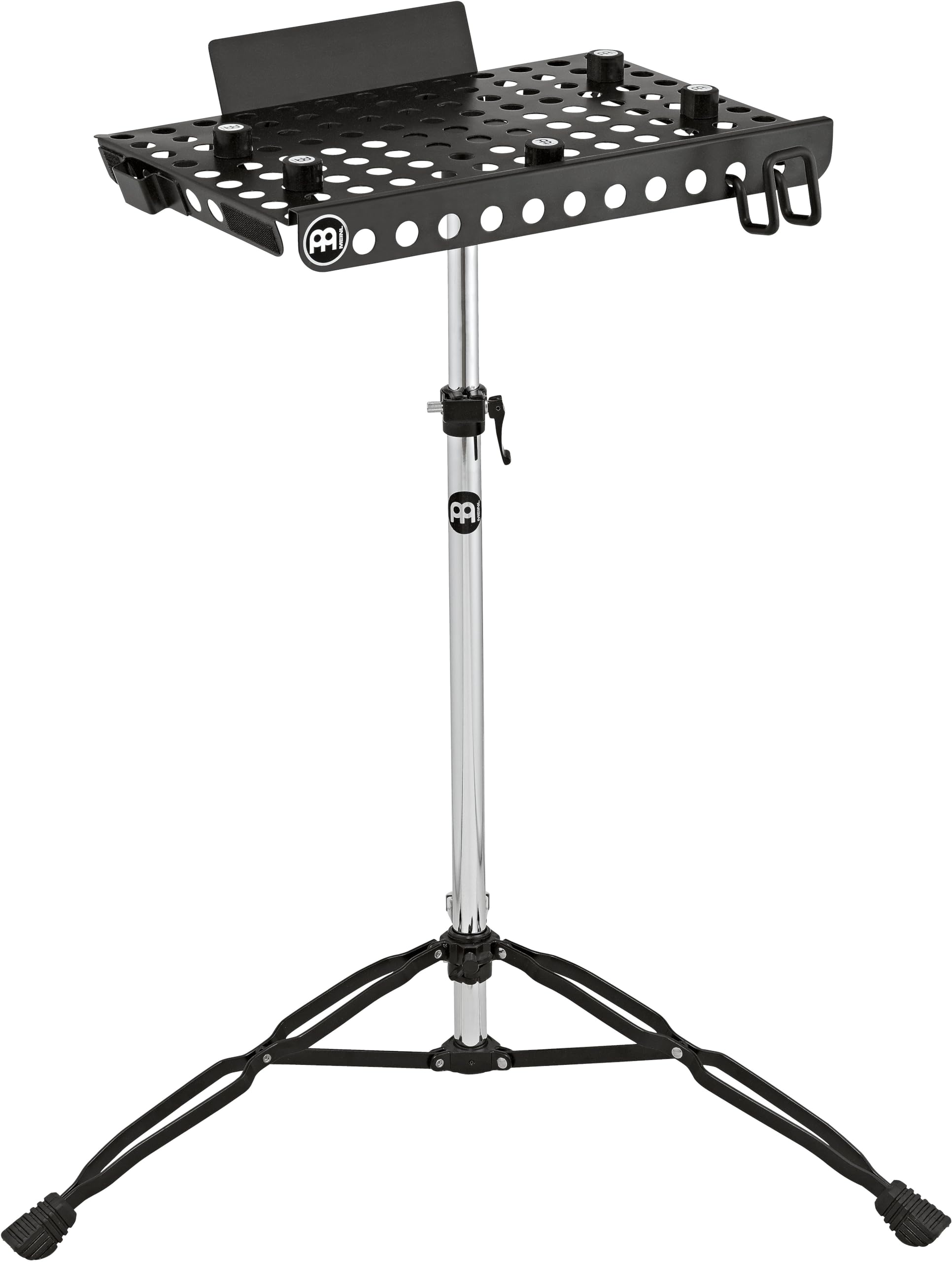 Meinl Percussion Laptop Table Stand - Stand for laptops up to 17 inches - Steel, Chrome (TMLTS)
