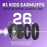 Vanderfields Premium Hearing Protection Ear Defenders 29 dB 2K Hz Midnight Black view 3