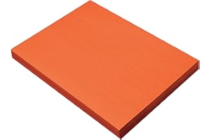 Prang (Formerly SunWorks) Construction Paper, Orange, 9" x 12", 100 Sheets