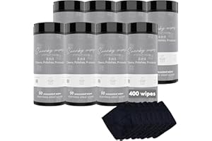 SWANKY WIPES Swanky Stainless Steel Cleaner Wipes - Grime & Grease Remover Kitchen Cleaning Supplies - Clean & Shine, For Stove Top, Refrigerator, Sink, Oven, & Household Appliances - Canister, 400 Count