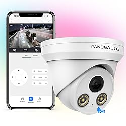 PANOEAGLE 8MP Security POE Camera, 4K IP Camera