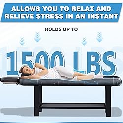 Adjustable Backrest Massage Table for