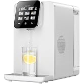 HBN Hot &amp; Cold Countertop Reverse Osmosis Water Filter System, 6 Temp Options, Dual Filters PAC+ROC, Touch Control, for Home Kitchen or Office Use