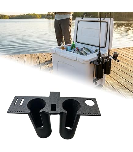 Engel Rod Holder with Mounting Base and Stainless Hardware