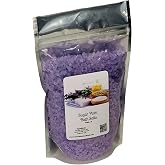 Bath Salts | 1lb Bag (16oz.) | Choose Your Scent | Epsom Salt | Sea Salt| Bathing | Body Care | Beauty | Relaxation | Spa | Pedicure | Manicure | Soak (Sugar Plum)