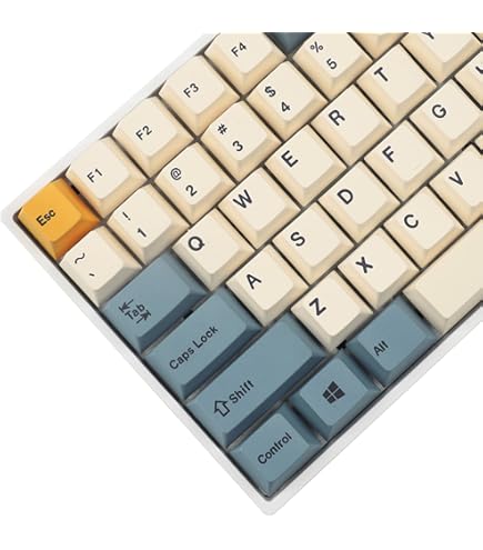 YMDK 146 teclas de tinte macarrón Sub ZDA similar a las teclas XDA P