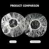 G2PLUS 50PCS Disposable Large Shower Caps 50CM Waterproof Hair Cap view 2