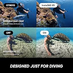 Insta360 X5 Invisible Dive Bundle - Waterproof 8K
