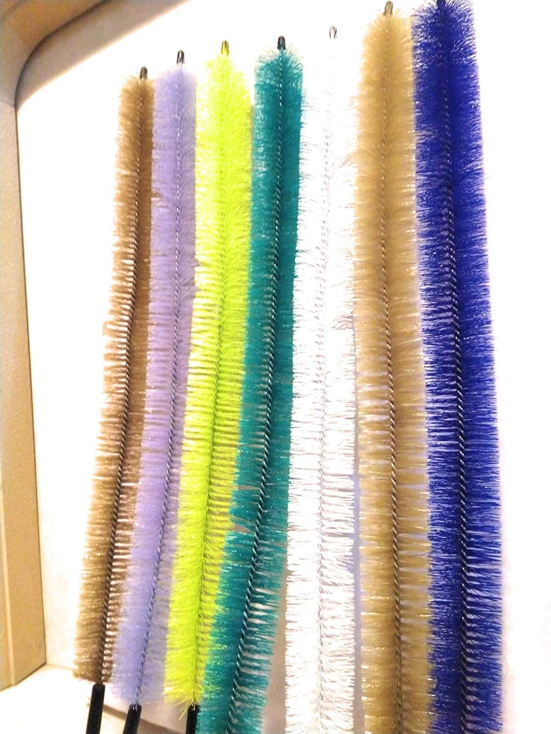 70cm Long Handle Easy Reach Radiator Cleaning Bristle Brush Dust Duster Cleaner Flexible Radiator Brush with Bristles for Better Cleaning