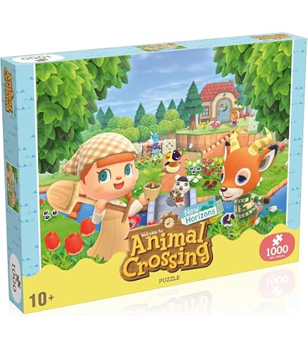 Ravensburger - Puzzle 1000 pièces - Animal Crossing (Challenge Puzzle) - Adultes et enfants dès 14 ans - Puzzle de qualité supérieure - 17454 | Votre wishlist sur