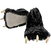 Lazy One Animal Paw Slippers for Kids and Adults, Fun Costume for Kids, Cozy Furry Slippers