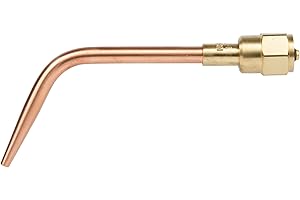 Victor 0324-0070 0-W-1 Professional Welding Nozzle, Black, Copper, 65 Degree Tip Angle, Acetylene & Hydrogen Compatible, 100 