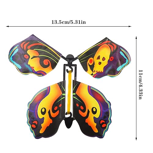 AhlsenL 20 PCS Flying Butterfly Toy, Wind Up Flying Butterfly Surprise Box  Wind Up Butterfly Surprise Toy for