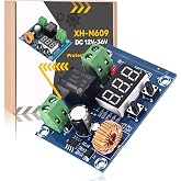 SELOKY 1pcs 12V-36V DC Voltage Protection Module Digital Low Voltage Protector Disconnect Switch Over Discharge Protection Module