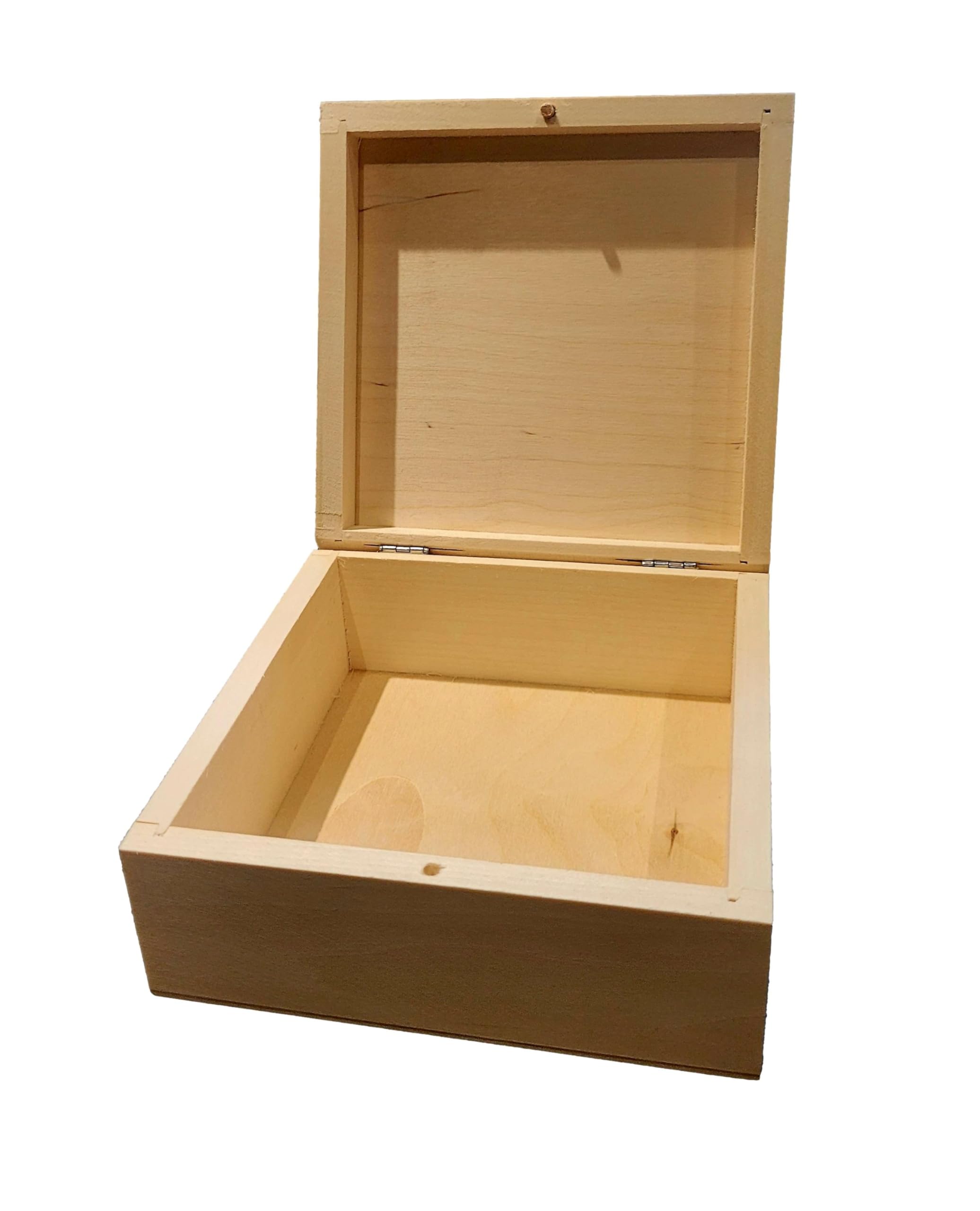 Wooden World Wooden ecological box storage jewelry box large - 16 x 16 x 7 cm