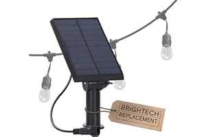 Brightech Replacement Solar Panel Ambience Pro - Compatible ONLY with Brightech 1W Solar-Powered Outdoor String Lights - Commercial Grade - 1 Solar Panel