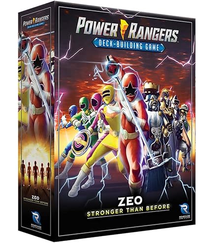 Amazon.com: Renegade Game Studios Power Rangers Deck-Building Game S.P.D.  Expansion, Stackable Cards Strategy, 2-4 Players, Ages 14+ : Toys & Games